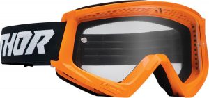 COMBAT RACER FLO ORANGE/BLACK GOGGLE