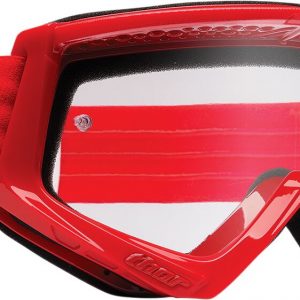 COMBAT RACER RED/WHITE GOGGLE