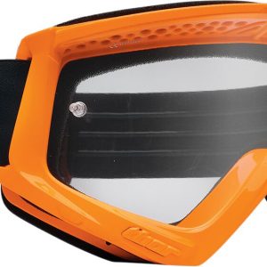 YOUTH COMBAT RACER FLO ORANGE/BLACK GOGG