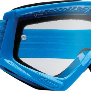 YOUTH COMBAT RACER BLUE/WHITE GOGGLE